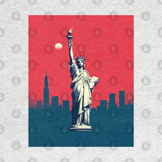 Nyc Minimal Skyline by pandas doing stuff